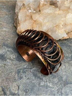 Mid Century Vintage Retro Renoir Copper Cuff